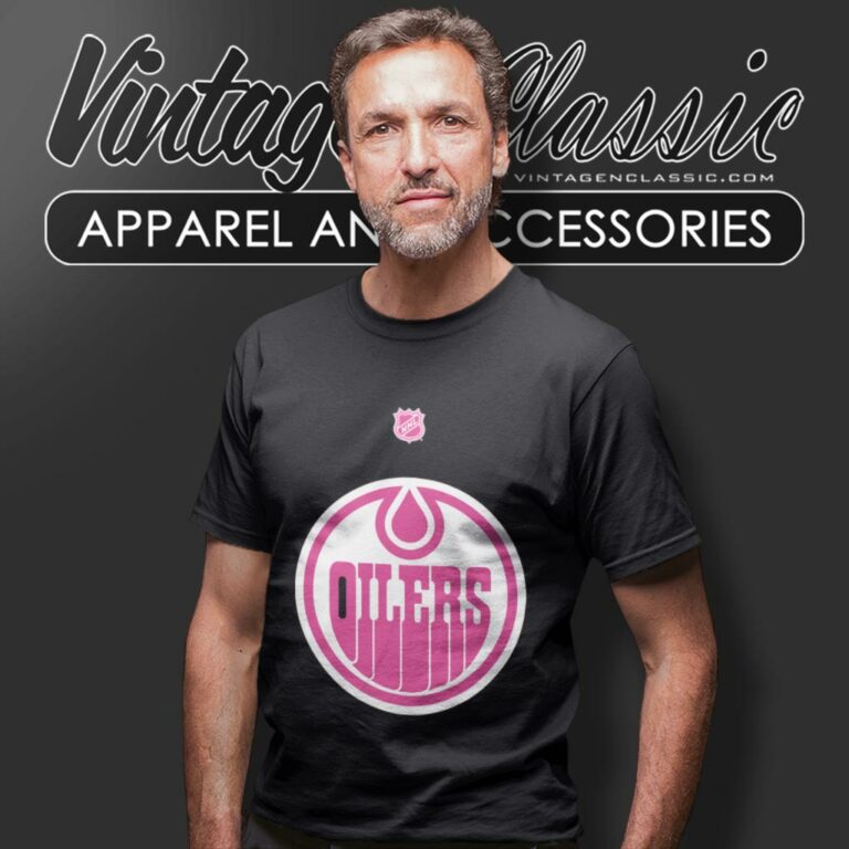 Nhl Edmonton Oilers Connor Mcdavid Pink T Shirt Nhl Edmonton Oilers Connor Mcdavid Pink T Shirt