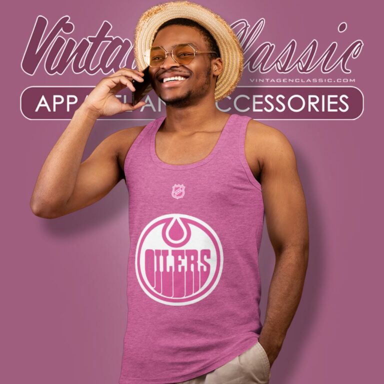 Nhl Edmonton Oilers Connor Mcdavid Pink Tank Top Racerback Nhl Edmonton Oilers Connor Mcdavid Pink Tank Top Racerback