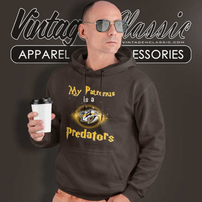Nhl Hockey Harry Potter My Patronus Is A Nashville Predators Hoodie Nhl Hockey Harry Potter My Patronus Is A Nashville Predators Hoodie