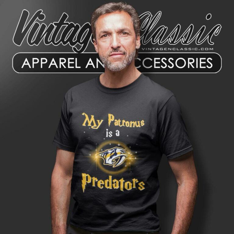 Nhl Hockey Harry Potter My Patronus Is A Nashville Predators T Shirt Nhl Hockey Harry Potter My Patronus Is A Nashville Predators T Shirt