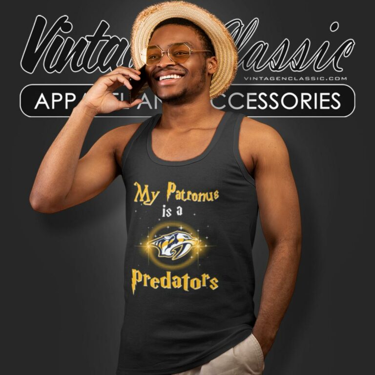 Nhl Hockey Harry Potter My Patronus Is A Nashville Predators Tank Top Racerback Nhl Hockey Harry Potter My Patronus Is A Nashville Predators Tank Top Racerback