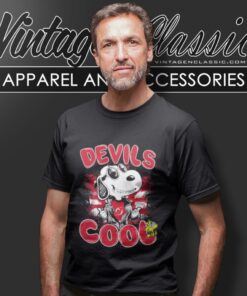 Nhl Hockey New Jersey Devils Cool Snoopy T Shirt