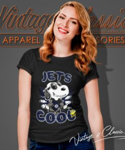 Nhl Hockey Winnipeg Jets Cool Snoopy Women T Shirt