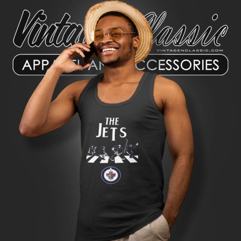 Nhl Hockey Winnipeg Jets The Beatles Rock Band Tank Top Racerback Nhl Hockey Winnipeg Jets The Beatles Rock Band Tank Top Racerback