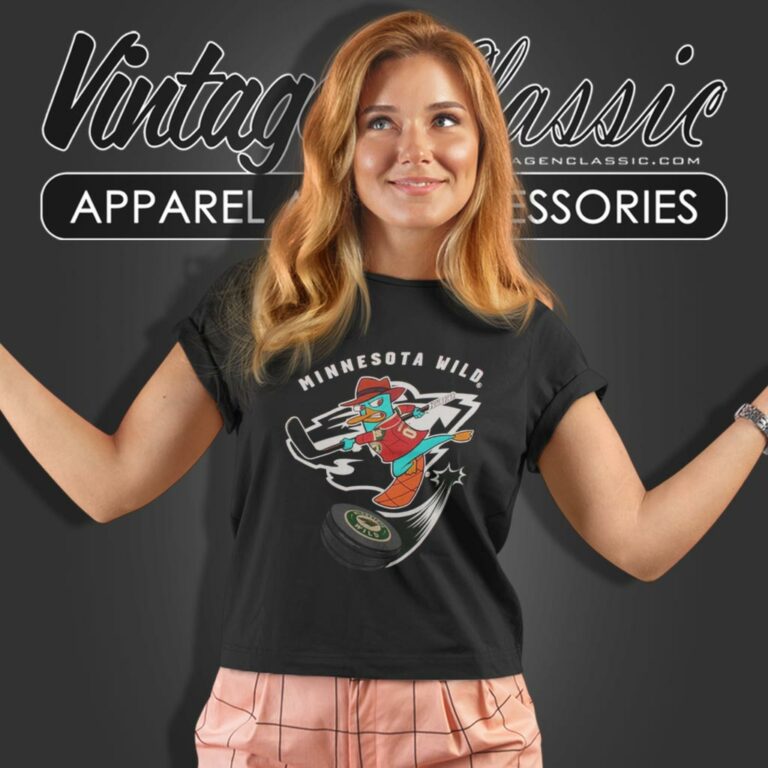Nhl Minnesota Wild Boys Phineas And Ferb Women T Shirt Nhl Minnesota Wild Boys Phineas And Ferb Women T Shirt