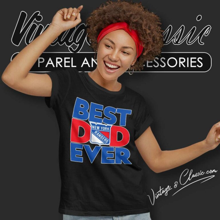 Nhl New York Rangers Best Dad Ever Women TShirt Nhl New York Rangers Best Dad Ever Women TShirt