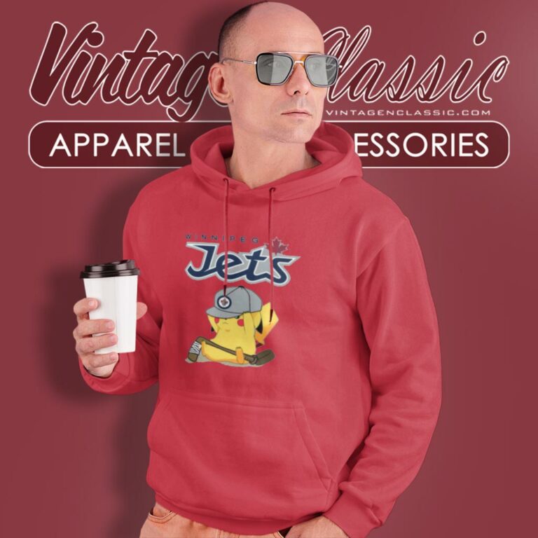 Nhl Pikachu Hockey Sports Winnipeg Jets Hoodie Nhl Pikachu Hockey Sports Winnipeg Jets Hoodie