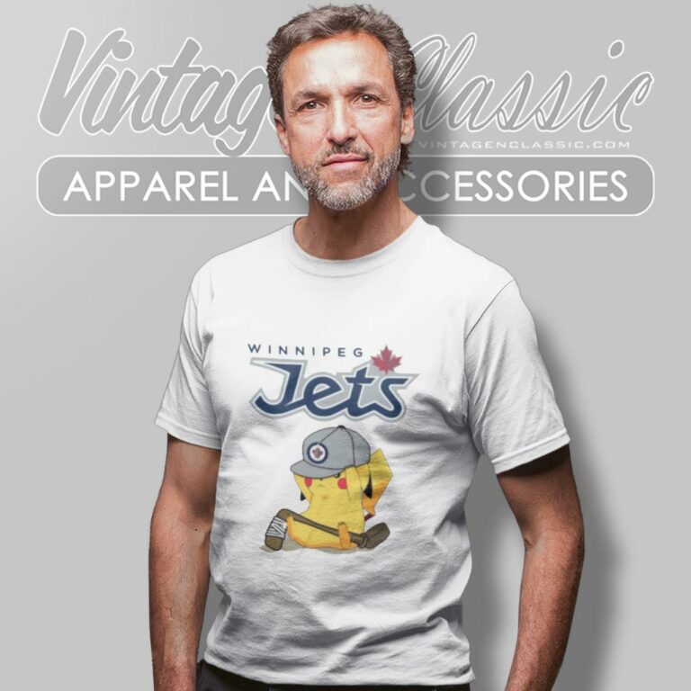 Nhl Pikachu Hockey Sports Winnipeg Jets T Shirt Nhl Pikachu Hockey Sports Winnipeg Jets T Shirt