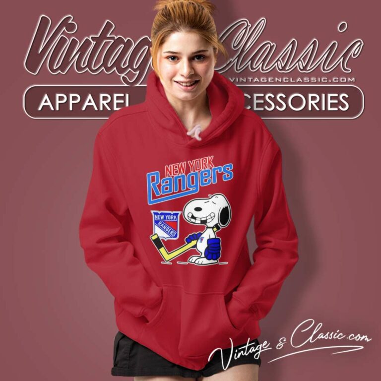 Nhl Snoopy New York Rangers Hoodie Nhl Snoopy New York Rangers Hoodie