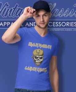 Nhl Vegas Golden Knights Iron Maiden Rock Band Music Hockey Shirt 6 Nhl Vegas Golden Knights Iron Maiden Rock Band Music Hockey V Neck TShirt