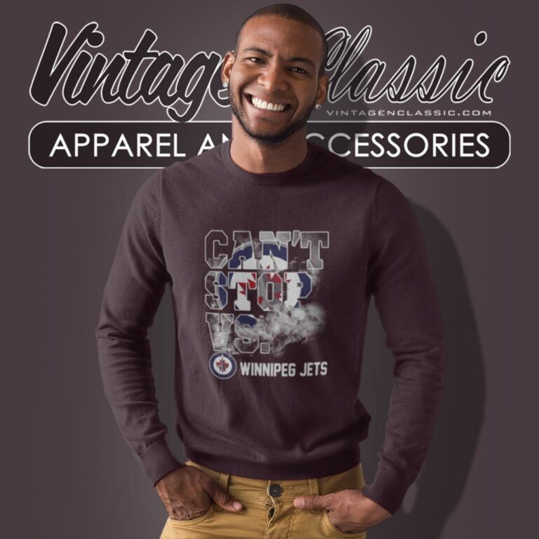 Nhl Winnipeg Jets Hockey Cant Stop Sweatshirt Nhl Winnipeg Jets Hockey Cant Stop Sweatshirt