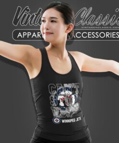 Nhl Winnipeg Jets Hockey Cant Stop Tank Top Racerback