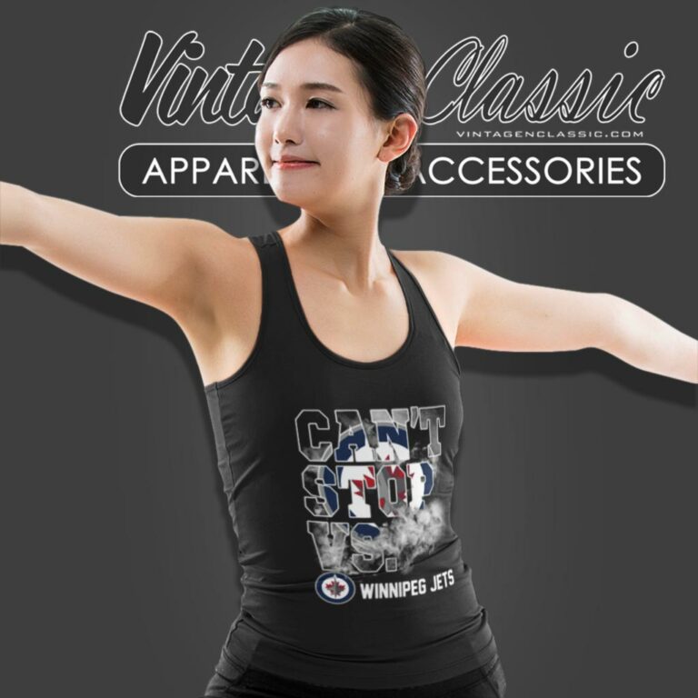 Nhl Winnipeg Jets Hockey Cant Stop Tank Top Racerback Nhl Winnipeg Jets Hockey Cant Stop Tank Top Racerback