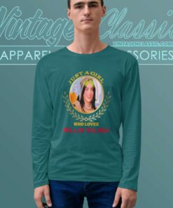 Nice Just A Girl Who Loves Billie Eilish Long Sleeve Tee