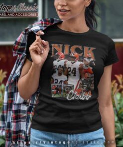 Nick Chubb Injury Shirt Nfl Browns Nick Chubb Knee Injury 4 Nick Chubb Injury Shirt Nfl Browns Nick Chubb Knee Injury Women TShirt