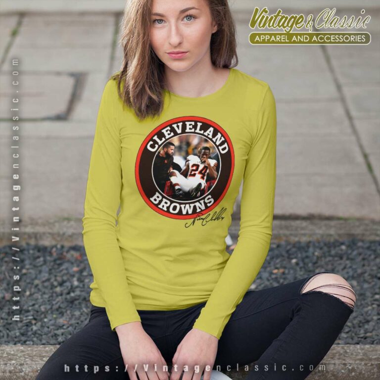 Nick Chubb Injury Shirt Nfl Cleveland Browns News 2023 Long Sleeve Tee Nick Chubb Injury Shirt Nfl Cleveland Browns News 2023 Long Sleeve Tee