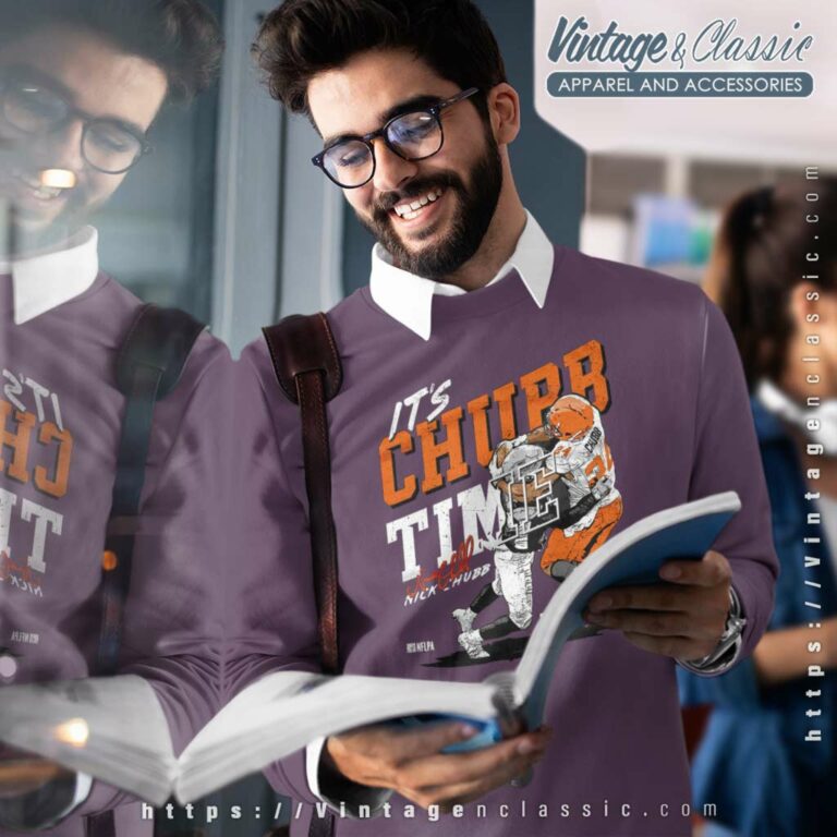 Nick Chubb Injury Shirt Nflpa Nick Chubb Chubb Time O Wht Sweatshirt Nick Chubb Injury Shirt Nflpa Nick Chubb Chubb Time O Wht Sweatshirt