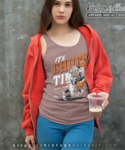 Nick Chubb Injury Shirt Nflpa Nick Chubb Chubb Time O Wht Tank Top Racerback