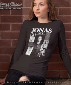 Nick Jonas Music Shirt Long Sleeve Tee