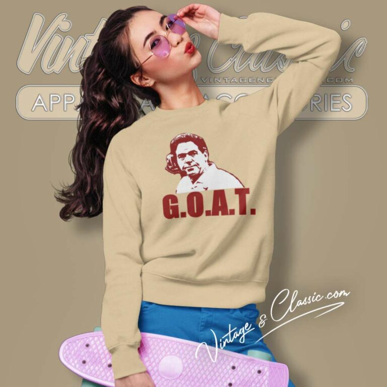 Nick Saban Alabama Coach Football Goat Greatest All Time Sweatshirt Nick Saban Alabama Coach Football Goat Greatest All Time Sweatshirt