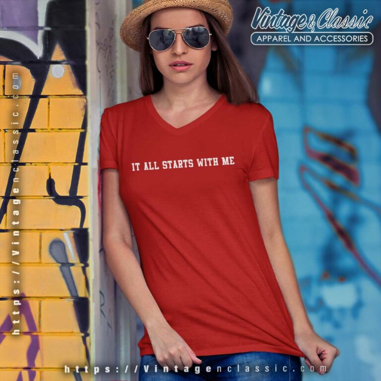 Nick Saban It All Starts With Me Shirt Ncaa Alabama Football V Neck TShirt Nick Saban It All Starts With Me Shirt Ncaa Alabama Football V Neck TShirt