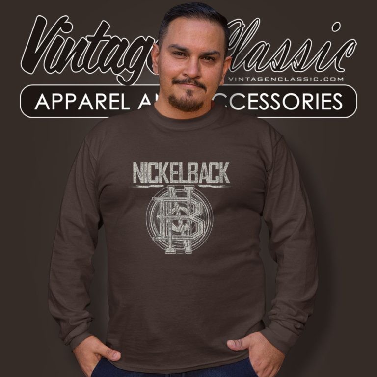 Nickelback Logo Band Long Sleeve Tee Nickelback Logo Band Long Sleeve Tee