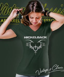 Nickelback Mask Tattoo V Neck TShirt