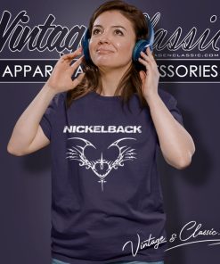 Nickelback Mask Tattoo Women T Shirt