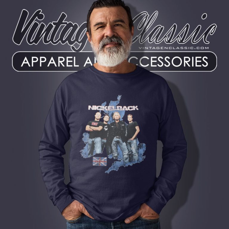 Nickelback Poster Long Sleeve Tee Nickelback Poster Long Sleeve Tee