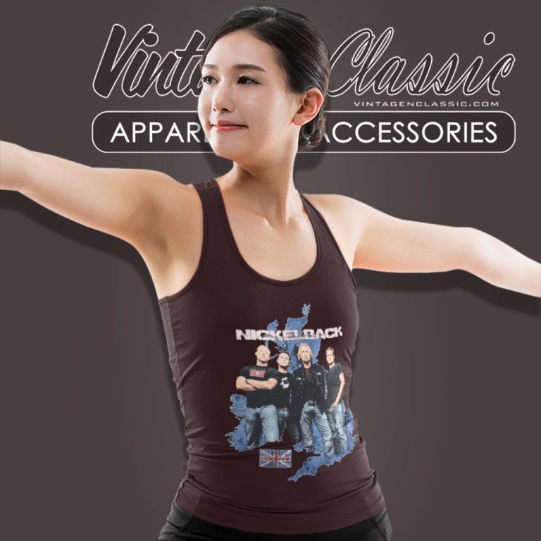Nickelback Poster Tank Top Racerback Nickelback Poster Tank Top Racerback
