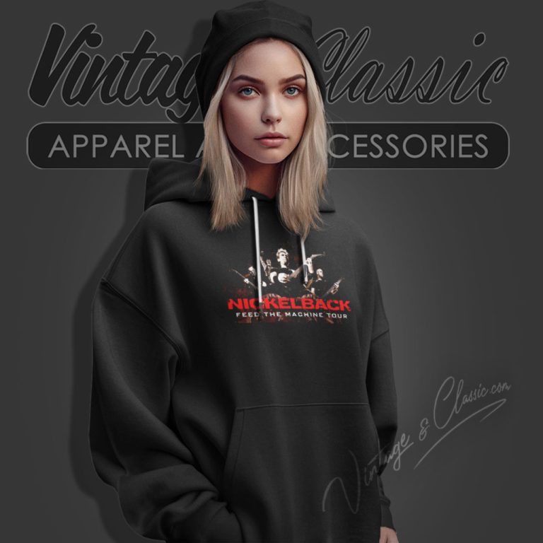 Nickelback Shirt Feed The Machine Tour Hoodie Nickelback Shirt Feed The Machine Tour Hoodie