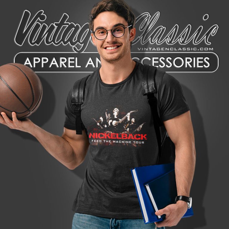 Nickelback Shirt Feed The Machine Tour T Shirt Nickelback Shirt Feed The Machine Tour T Shirt