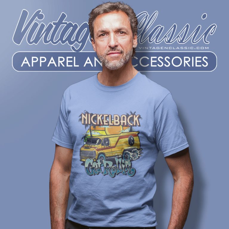 Nickelback Shirt Get Rollin Cover T Shirt Nickelback Shirt Get Rollin Cover T Shirt
