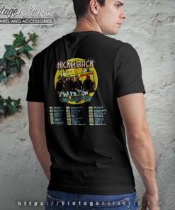 Nickelback Shirt Get Rollin Tour 2023 Backside T Shirt