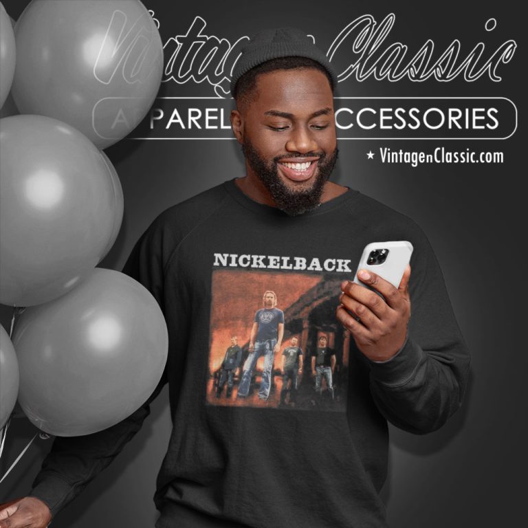 Nickelback Shirt Long Road Tour Poster Sweatshirt Nickelback Shirt Long Road Tour Poster Sweatshirt