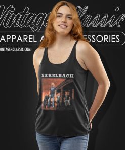 Nickelback Shirt Long Road Tour Poster Tank Top Racerback