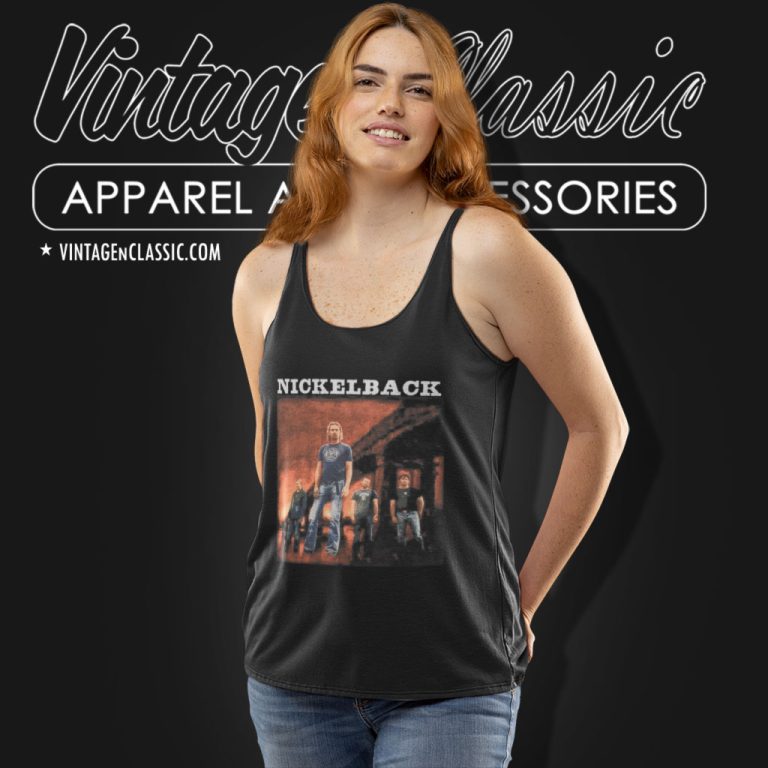 Nickelback Shirt Long Road Tour Poster Tank Top Racerback Nickelback Shirt Long Road Tour Poster Tank Top Racerback