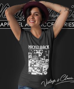 Nickelback Speaker Wall V Neck TShirt