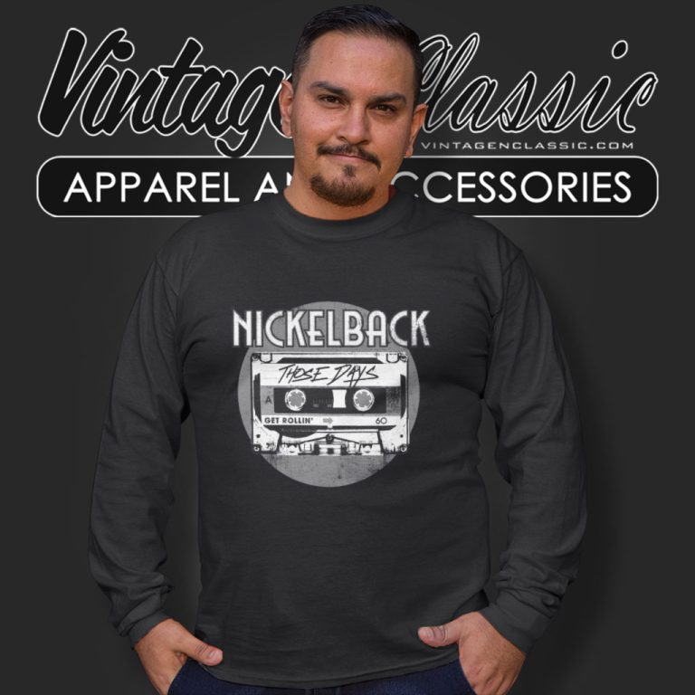 Nickelback Those Days Long Sleeve Tee Nickelback Those Days Long Sleeve Tee