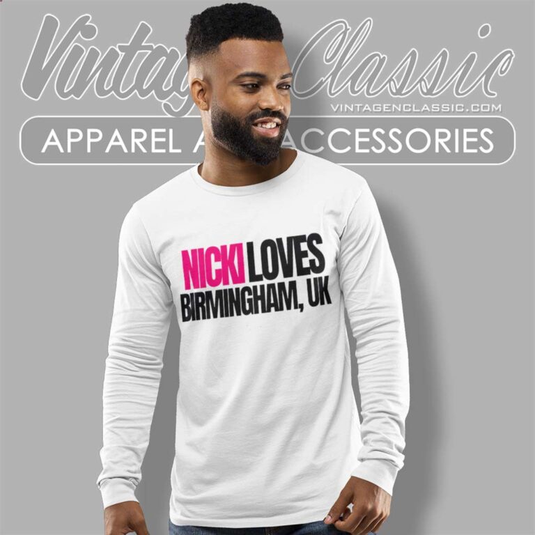 Nicki Loves Birmingham Shirt Pink Friday 2 Tour 2024 Long Sleeve Tee 1 Nicki Loves Birmingham Shirt Pink Friday 2 Tour 2024 Long Sleeve Tee 1
