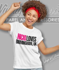 Nicki Loves Birmingham Shirt Pink Friday 2 Tour 2024 Women TShirt