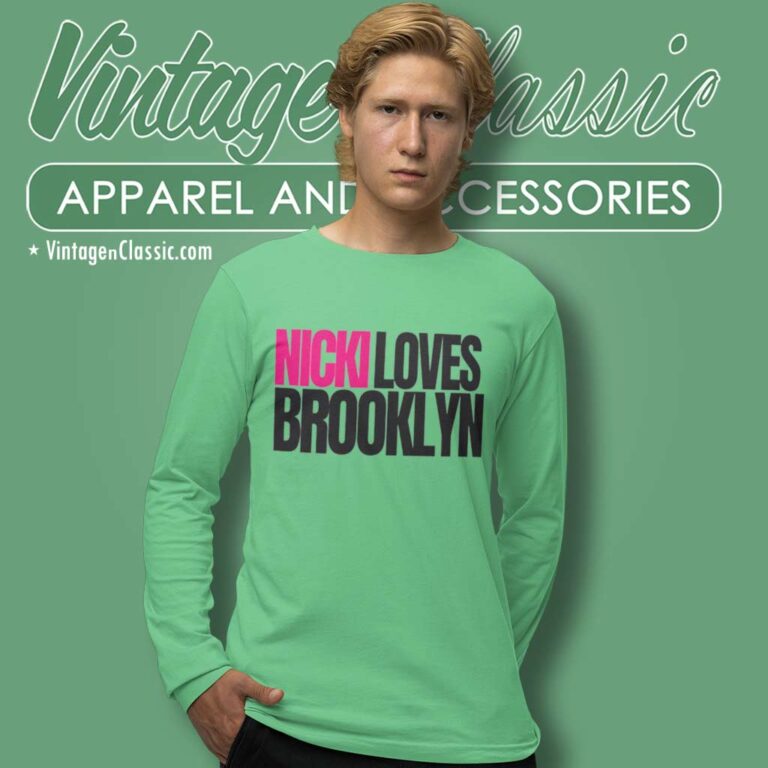 Nicki Loves Brooklyn Shirt Pink Friday 2 Tour 2024 Long Sleeve Tee Nicki Loves Brooklyn Shirt Pink Friday 2 Tour 2024 Long Sleeve Tee