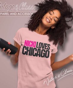 Nicki Loves Chicago Shirt Pink Friday 2 Tour 2024 6 Nicki Loves Chicago Shirt Pink Friday 2 Tour 2024 Women TShirt