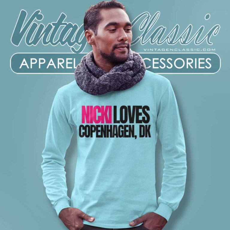 Nicki Loves Copenhagen Shirt Pink Friday 2 Tour 2024 Long Sleeve Tee Nicki Loves Copenhagen Shirt Pink Friday 2 Tour 2024 Long Sleeve Tee