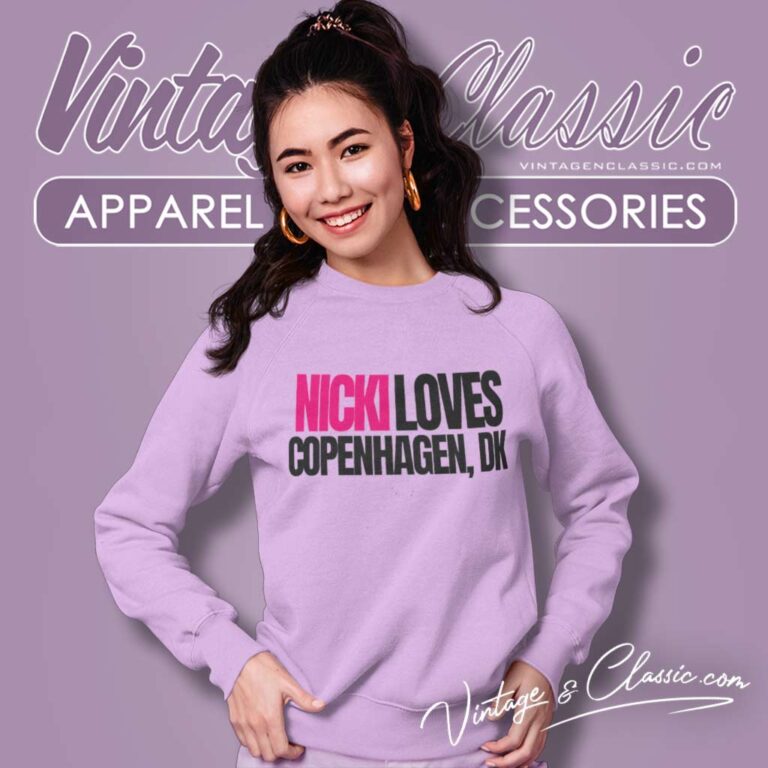 Nicki Loves Copenhagen Shirt Pink Friday 2 Tour 2024 Sweatshirt Nicki Loves Copenhagen Shirt Pink Friday 2 Tour 2024 Sweatshirt