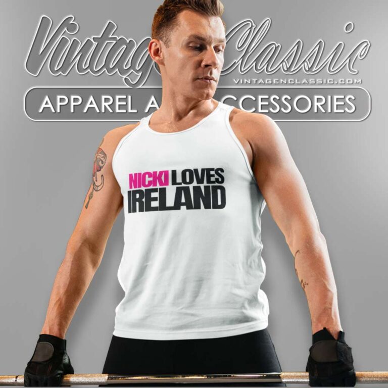 Nicki Loves Ireland Shirt Pink Friday 2 Tour 2024 Tank Top Racerback Nicki Loves Ireland Shirt Pink Friday 2 Tour 2024 Tank Top Racerback