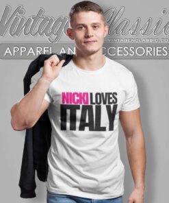 Nicki Loves Italy Shirt Pink Friday 2 Tour 2024 4 Nicki Loves Italy Shirt Pink Friday 2 Tour 2024 T Shirt