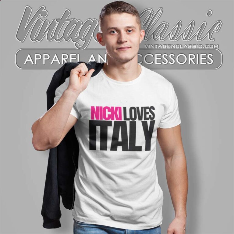 Nicki Loves Italy Shirt Pink Friday 2 Tour 2024 T Shirt Nicki Loves Italy Shirt Pink Friday 2 Tour 2024 T Shirt