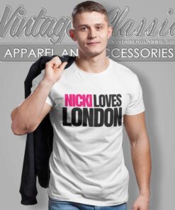Nicki Loves London Shirt Pink Friday 2 Tour 2024 5 Nicki Loves London Shirt Pink Friday 2 Tour 2024 T Shirt