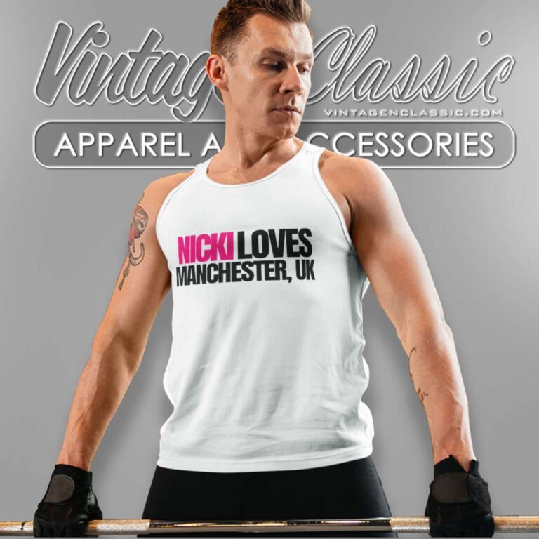 Nicki Loves Manchester Shirt Pink Friday 2 Tour 2024 Tank Top Racerback Nicki Loves Manchester Shirt Pink Friday 2 Tour 2024 Tank Top Racerback